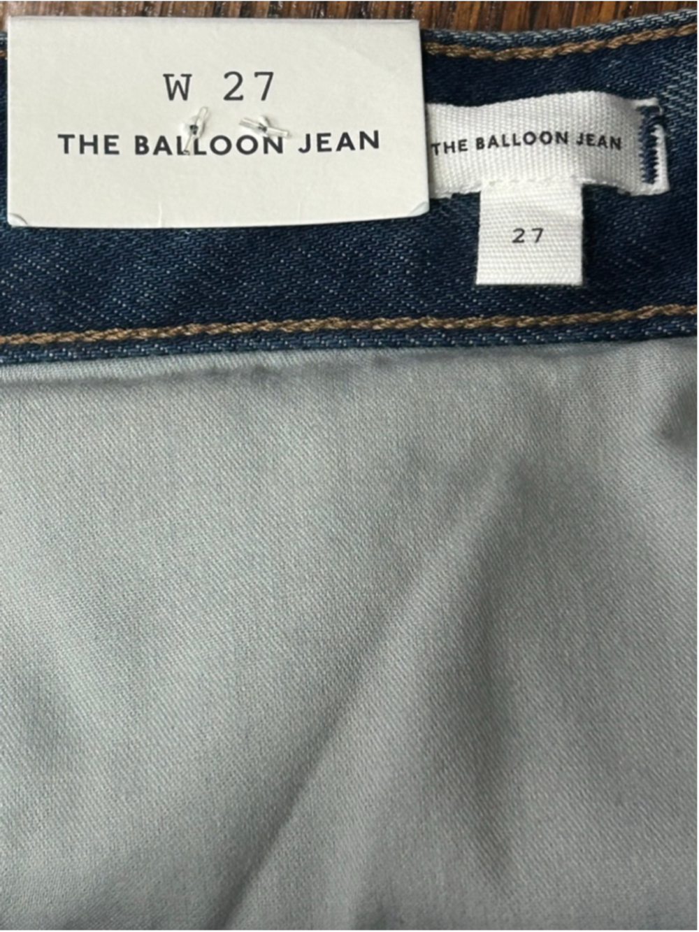 NWT Madewell The Balloon Jean size 27 retails $148 sold out on retail site - Picture 7 of 8